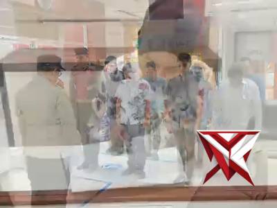 Kegiatan piket Mako Ditreskrimsus Polda Sumsel