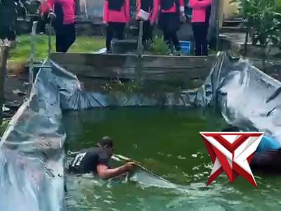 Ketahanan pangan Bhayangkari Polsek Tungkal Jaya