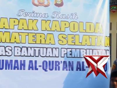 Kapolda resmikan sntuan sumur Bor