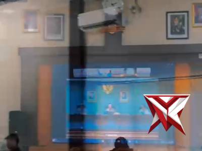 Kapolres Musi Rawas Ikuti Zoom meeting Anev Sitkamtibmas Dipimpin Kapolri