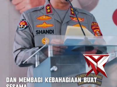 Kegiatan Peresmian dan Peletakan Batu Pertama Panti Asuhan Cahaya Anugerah Abadi Oleh Kapolda Sumsel - PoliceTube