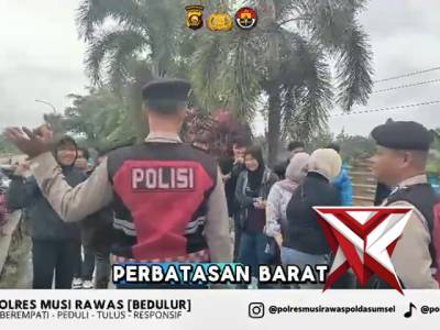 Patroli Humanis Sat Samapta Polres Musi Rawas - PoliceTube