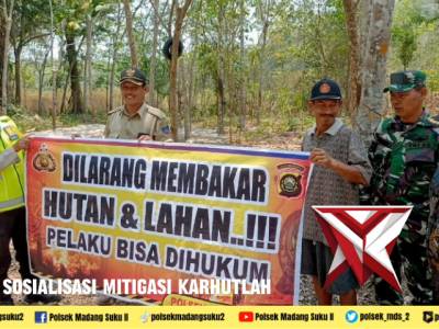 Gelar Sosialisasi Mitigasi Karhutlah