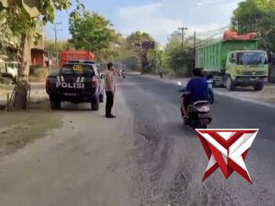 Pos Pagi Penertiban Kendaraan Truck