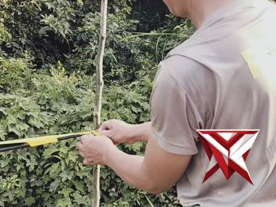 (07) anggota Polsek BTS ulu polres Musi Rawas memberikan polisline ditempat yang rawanlaka