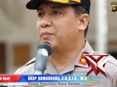 Apresiasi Kapolres Kerinci Berikan Reward Personel Berprestasi Pasca Ops Ketupat 2026