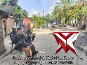 sambang warga polsek tanah putih