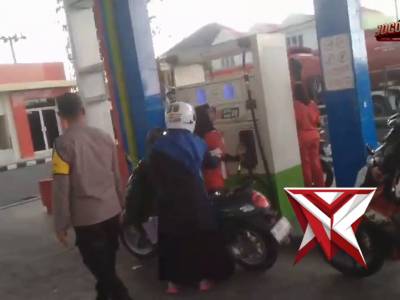 Patroli dialogis ke Stasiun Pengisian Bahan Bakar Umum (SPBU) Pertamina yang ada di wilayah Hukum Po