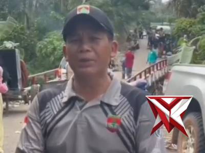 Testimoni Sekdes Pulau Panggung terhadap renovasi Jembatan Use oleh jajaran Polres Musi Rawas