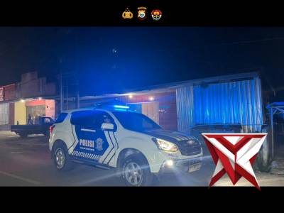 Satlantas polres haltim laksanakan patroli blue ligh