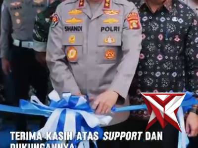 Kapolda Sumsel Irjen Pol. Dr. Sandi Nugroho, S.I.K., S.H., M.Hum. meresmikan Panti Asuhan Cahaya PLG - PoliceTube