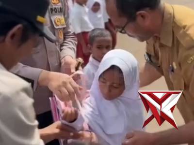 Kepedulian terhadap masa depan generasi muda kembali ditunjukkan oleh Polri.