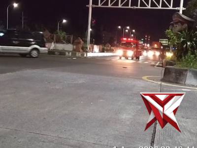 Sterilisasi jalur dari tumpahan oli