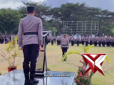 Polres MBD menggelar apel siaga ramadhan