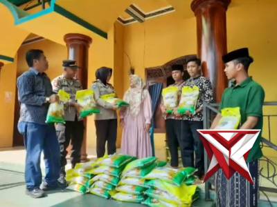 Bantuan Sosial (Bansos) dari Kapolres Malang kepada Panti Asuhan Al Mustaqim Jl. Ketindan Lawang