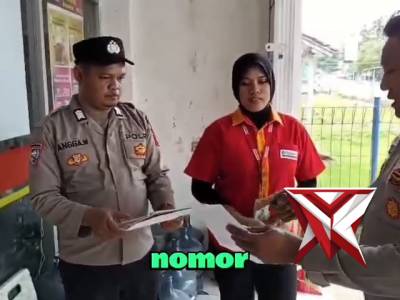 Kegiatan pesonil polsek pampangan