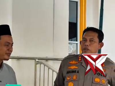 Kapolres Musi Rawas, AKBP Agung Adhitya Prananta, S.H., S.I.K., M.H., mengajak seluruh lapisan masya