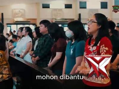 Kapolda Sumatera Selatan Irjen Pol Sandi Nugroho meninjau langsung pengamanan puncak perayaan Paskah