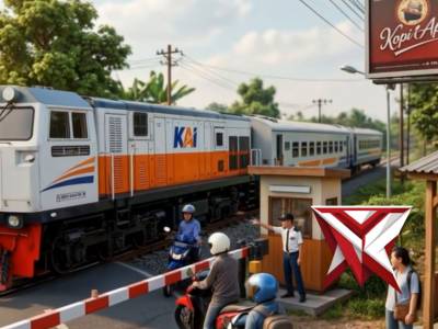 Patuhi Perlintasan Kereta Api