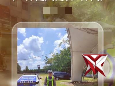 Sat lantas polres oki melaksanakan giat patroli pagi - PoliceTube