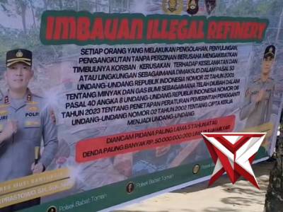 Imbauan stop Ilegal rifenery