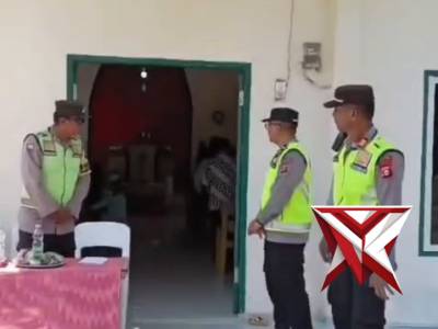 Polri Hadir, Pastikan Ibadah Paskah Berjalan Khidmat