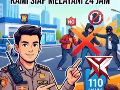 @ev3a_ LAYANAN CALL CENTER 110
KAMI SIAP MELAYANI ANDA