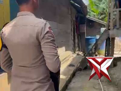 6. Berbagi sesama oleh Bhabin Polsek tungkal Jaya