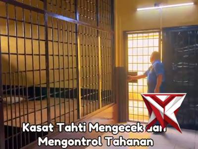 Kasat Tahti mengeluh sel tahanan
