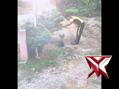 Giat Personil Polsek Nibung melakukan pembersihan Mako dan Masjid - PoliceTube