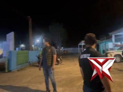 Patroli malaam personil Polres Muba