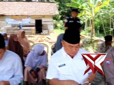 BEDAH RUMAH OLEH POLRES MUSI RAWAS DI KEC.MEGANG SAKTI - PoliceTube