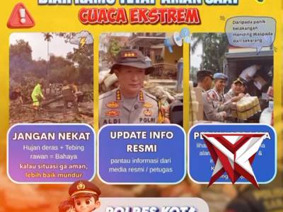 3 Hal Penting Biar Kamu Tetap Aman Saat Cuaca Ekstrem - PoliceTube