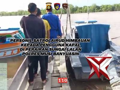 HIMBAUAN KEPADA PENGGUNA KAPAL DI PERAIRAN LALAN