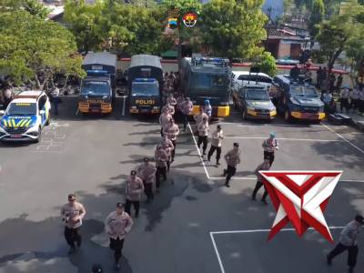 Simulasi Penanganan Gangguan Kamtibmas