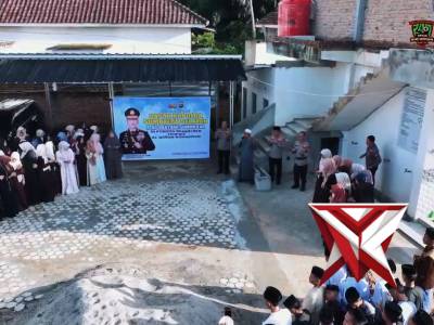 Kapolda Sumsel memberikan bantuan berupa sumur bor di Ponpes tahfizh romadhon - PoliceTube