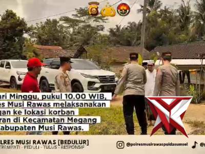 Polres musi rawas peduli