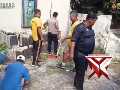 KURVE "Gerakan Indonesia Asri" Polsek Kalianget