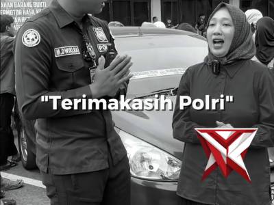 Rasa haru korban curanmor berterima kasih pada pihak Polda Sumsel karena kendaraannya kembali