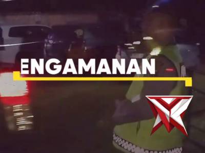 Polsek BTS Ulu Polres Musi Rawas Polda Sumatra Selatan melaksanakan pengamanan ibadah Minggu paska