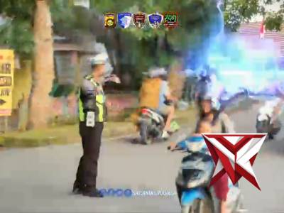 Gatur lalin polres muba