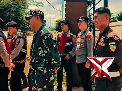 *Pengamanan Humanis, Wujud Kepedulian Polsek Muara Beliti Polres Musi Rawas di Tengah Aksi Unjuk Ras - PoliceTube