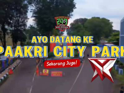 Ayo datang ke Paakri City Park, sekarang juga ! Di kota Palembang kini hadir kawasan olah raga - PoliceTube