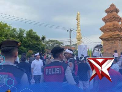 Pengamanan personel polres subang pada acara Ultah Gubernur jawa barat