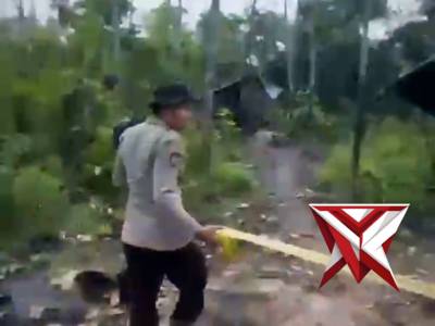 22 imbauan stop ilegal driling Di wilkum polsek tungkal jaya - PoliceTube