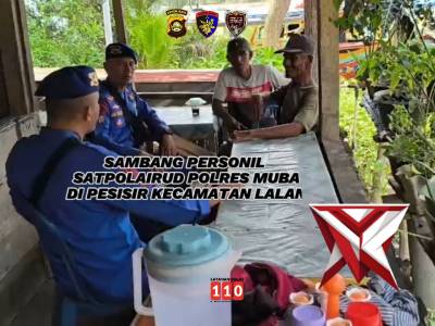 Sambang persoonil satpolairud Polres Muba - PoliceTube