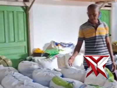 ?Bhabinkamtibmas polsek tugumulyo melaksanakan giat ketahanan pangan