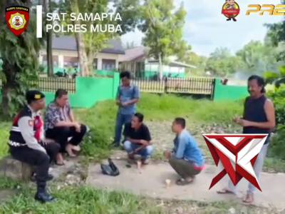 PERS SAT SAMAPTA MELAKSANAKAN PATROLI PRESISI