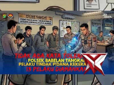 Tidak Ada Kata Toleransi, Polres Metro Bekasi Amankan 13 Pelaku Kekerasan