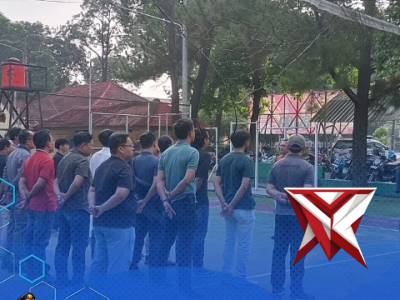 Giat Apel Pagi Tiap-tiap Fungsi Personil Polres Subang